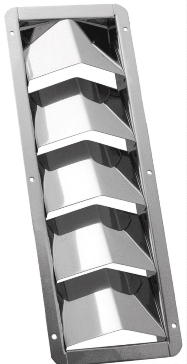 VENTILATOR ENGINE LOUVER STAINLESS STEEL - Image 2
