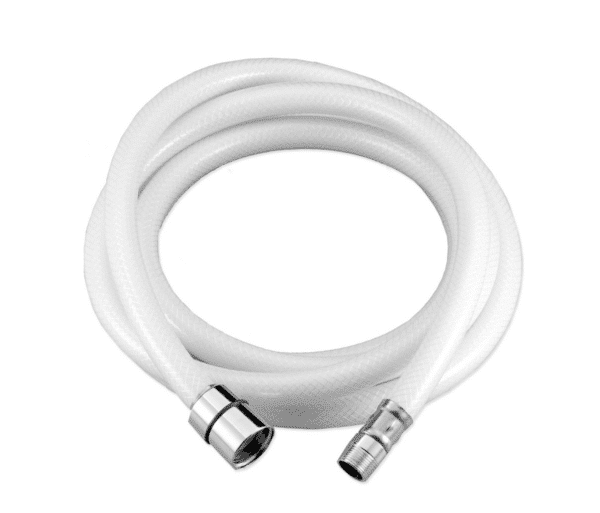 SHOWER PIPE 2.5M 1/2''F-3/8''M WHITE