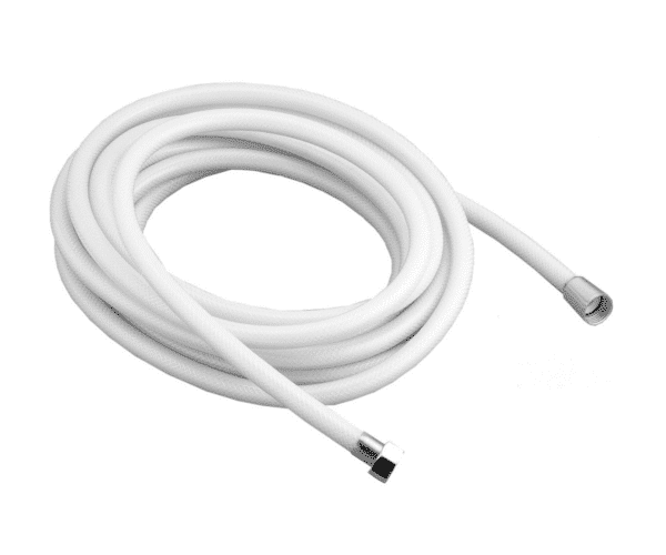 SHOWER PIPE 4.0M 1/2''F-3/8''F WHITE