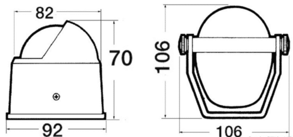COMPASS RIVIERA STELLA BRACKET GREY - Image 2