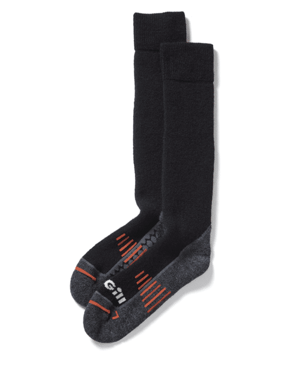 SOCKS BOOT MERINO WOOL BLACK