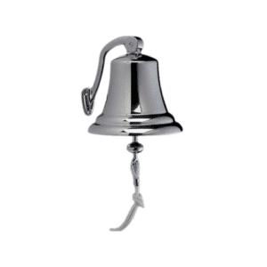 BELL-SHIP-DIAMETER.100MM-BRASS-CHROME-PLATED-FORESTI-SUARDI