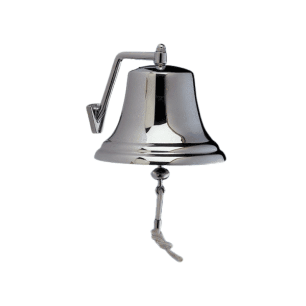 BELL-SHIP-DIAMETER.210MM-BRASS-CHROME-PLATED-RINA-FORESTI-SUARDI