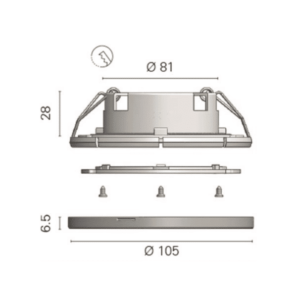 LIGHT-ASTEROPE-M-STAINLESS-STEEL-316L-1224V-20W-G4-DIMENSION-2-FORESTI-SUARDI