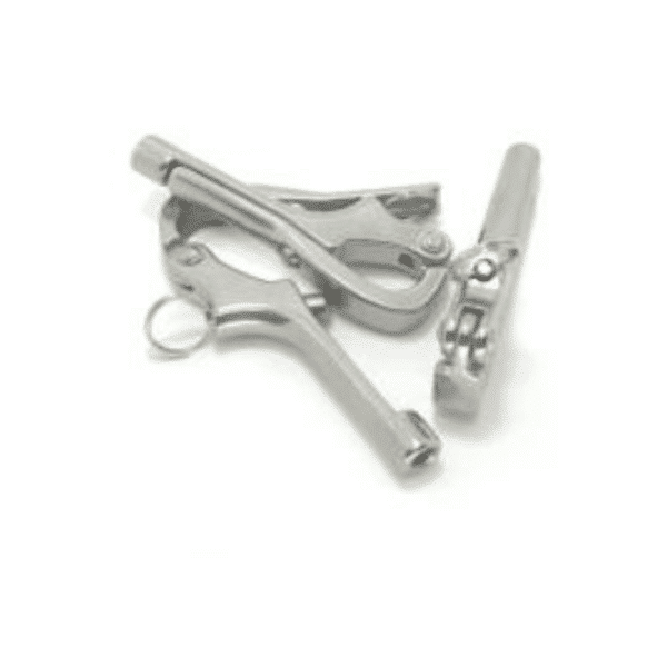 PELICAN HOOK STAINLESS STEEL A4 THREAD W/O STUD