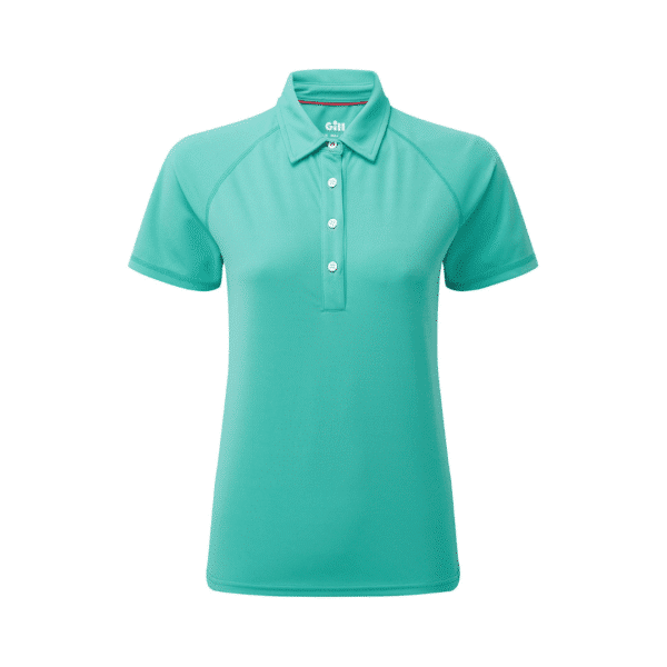 GILL POLO S/S UV TEC WOMEN TURQUOISE