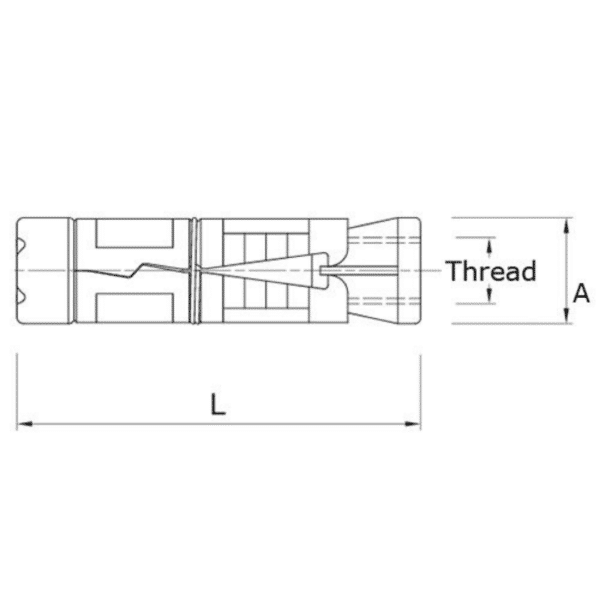 RAWL BOLT SHIELD ONLY STAINLESS STEEL A2 - Image 3