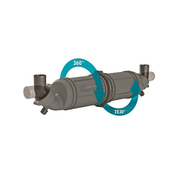 WATERLOCK-MUFFLER-HORIZONTAL