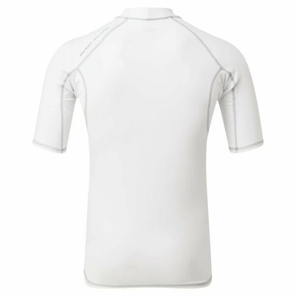 RASH VEST SHORT SLEEVE PRO WHITE - Image 2