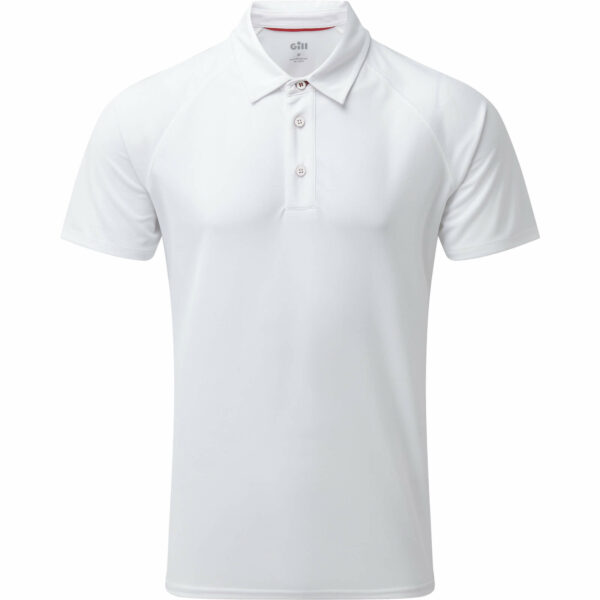 POLO S/S UV TECH MEN WHITE X-S