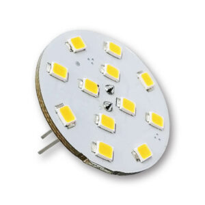 BULB-G4-V-STD-RND-10LED-190L-WW-9-30V-2W