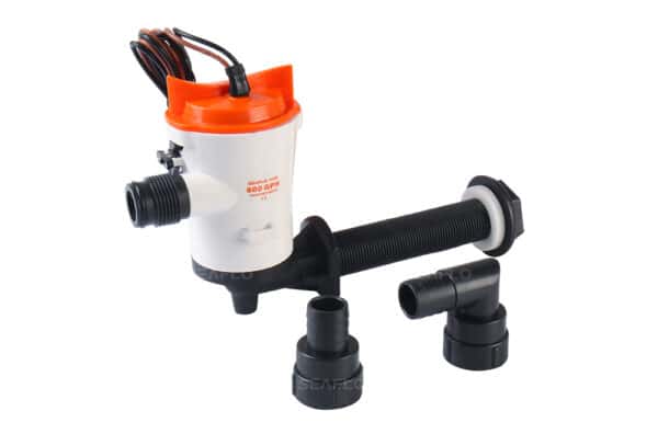 SEAFLO LIVEWELL/BAITWELL 90 DEGREE 600GPH AERATION 12V - Image 2