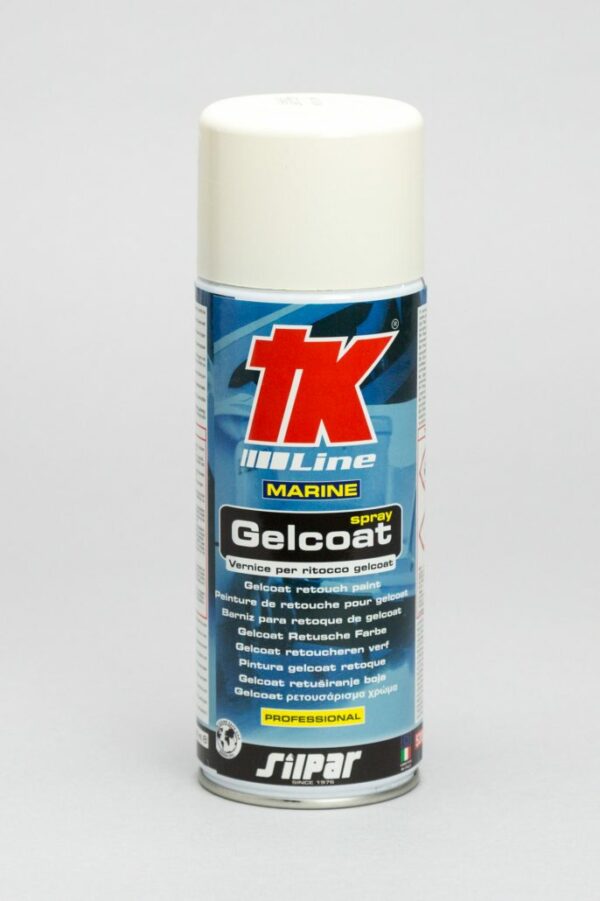 TK GELCOAT SPRAY PURE WHITE 400ML