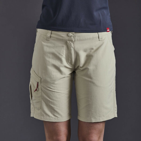 SHORTS UV TEC WOMEN KHAKI SZ.08 - Image 2