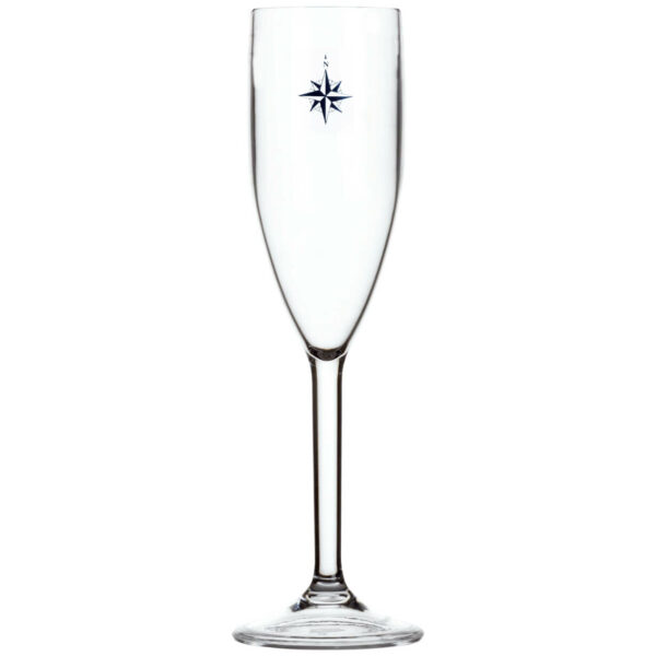 GLASS CHAMPAGNE NORTH WIND (X6)