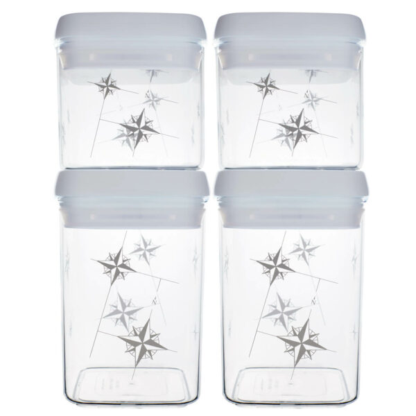 CANISTERS SET KITCHEN NORTHWIND (X4)