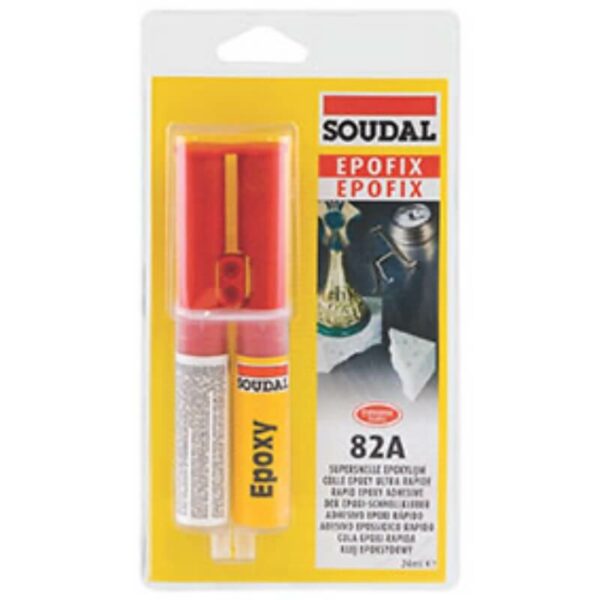 SOUDAL EPOFIX EPOXY TWIN SYRINGE 24ML