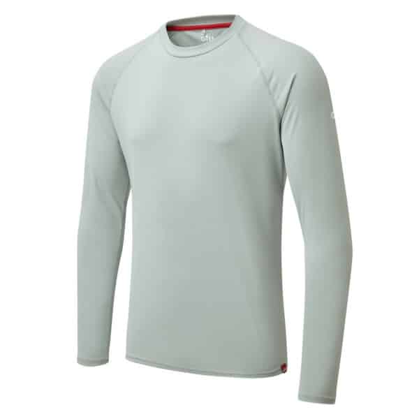 T-SHIRT L/S UV-TEC MEN MEDIUM GREY - Image 2