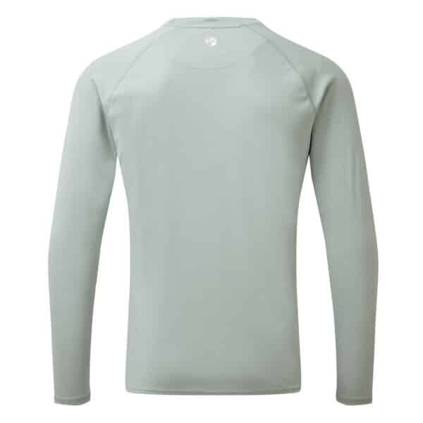 T-SHIRT L/S UV-TEC MEN MEDIUM GREY - Image 3