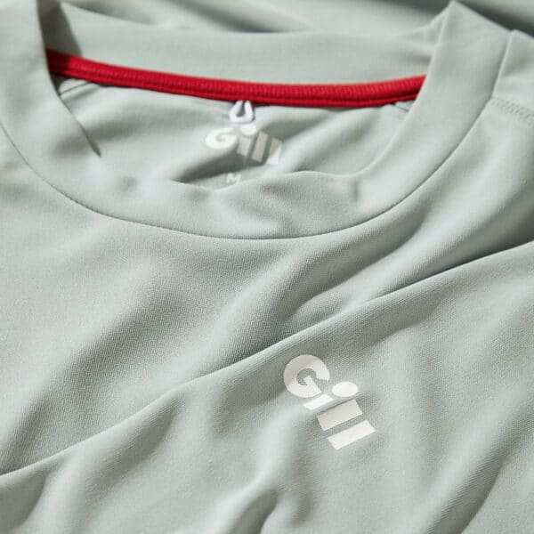 T-SHIRT L/S UV-TEC MEN MEDIUM GREY - Image 5