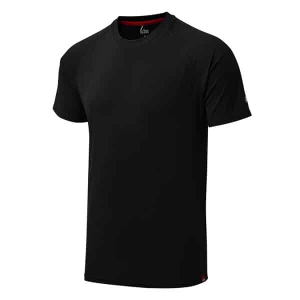 T-SHIRT S/S UV-TEC MEN BLACK - Image 2