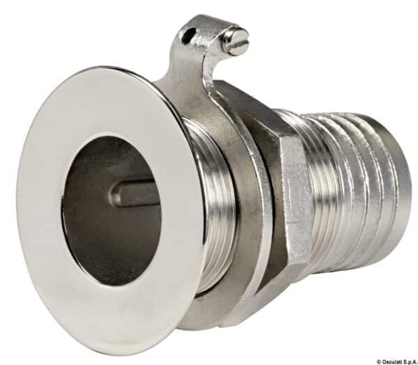 SCUPPER FLAT-LIP STAINLESS STEEL 316