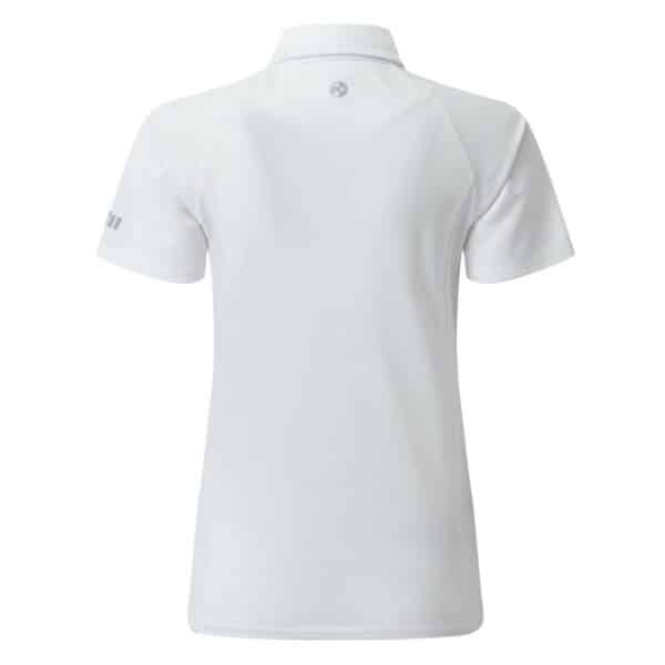 POLO S/S UV TEC WOMEN WHITE - Image 3