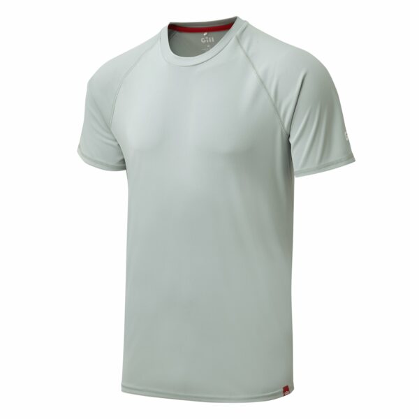T-SHIRT S/S UV-TEC MEN MEDIUM GREY - Image 2
