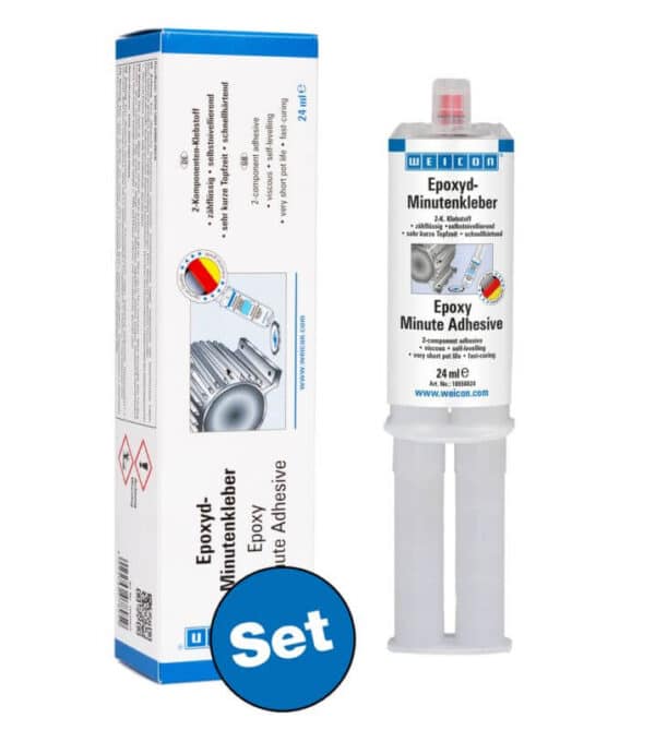 WEICON EPOXY MINUTE ADHESIVE 24ML - Image 2