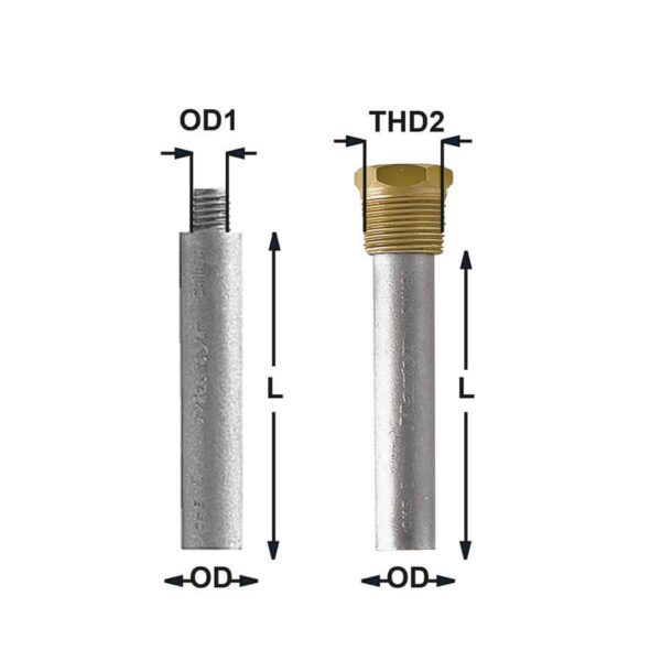 ANODE COOLING PLUG