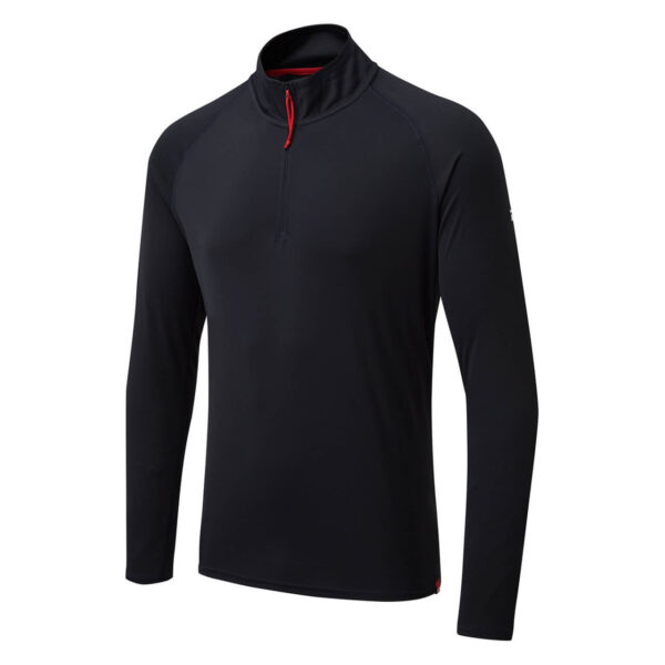POLO L/S TECH ZIP NECK MEN NAVY - Image 2